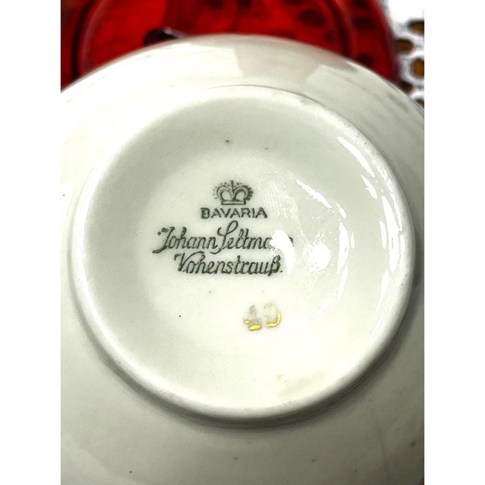 Vintage Johann‎ Vohenstraup Bavaria tea cup set